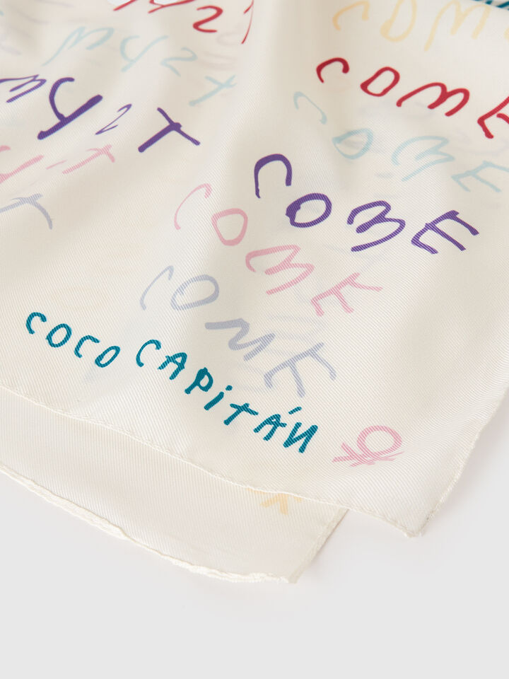 SQUARE SCARF Women image number 3